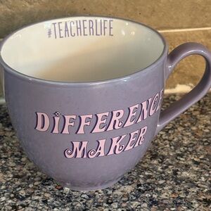 🆕 Teacher 'Difference Maker' Purple Mug
